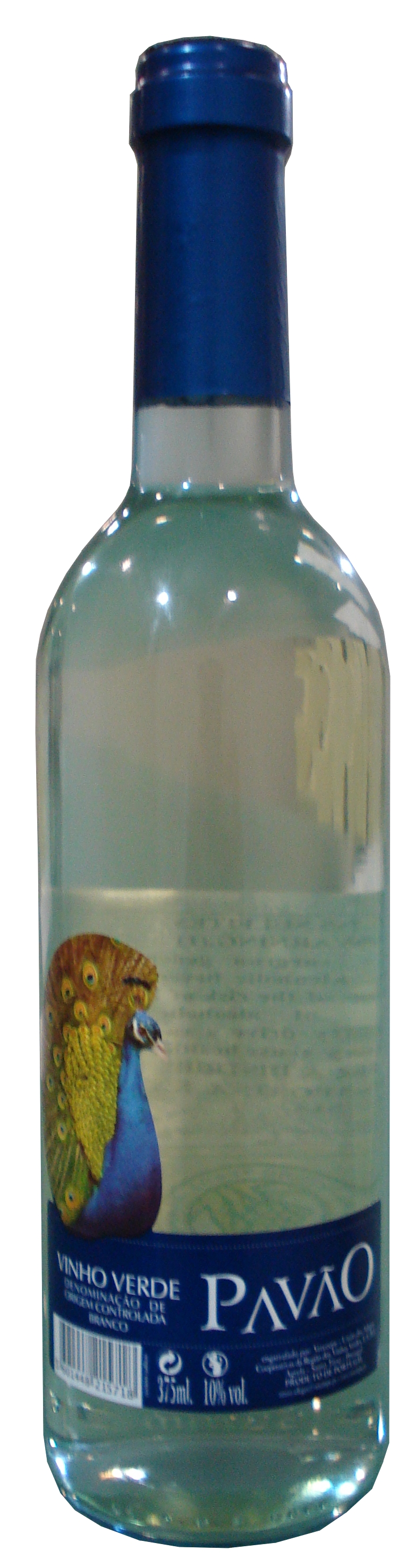 VINHO VERDE BCO PAVAO 0.37 TP